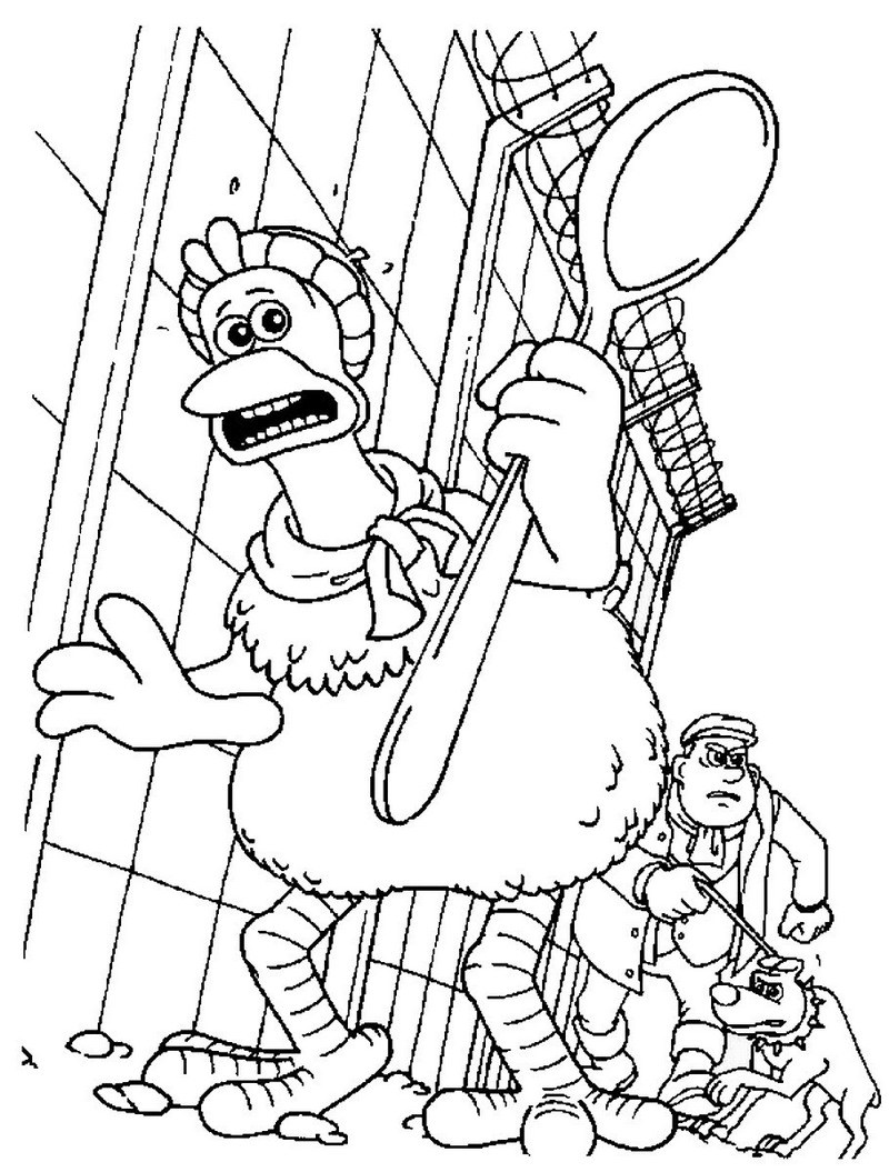 Printable Chicken Run Coloring Pages Animation Series Coloring 800x1055 Printable Chicken Run Coloring Pages Animation Series Coloring