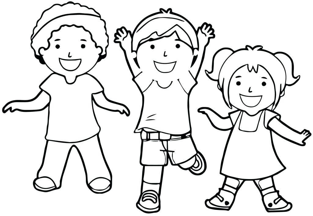 Sharing Coloring Page Children Sharing Coloring Pages Page 1 1024x707 Sharing Coloring Page Children Sharing Coloring Pages Page 1