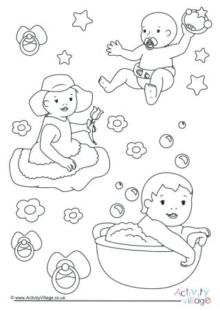 Coloring Pages Of Babies Babies Colouring Page Coloring Pages 320x452 Coloring Pages Of Babies Babies Colouring Page Coloring Pages