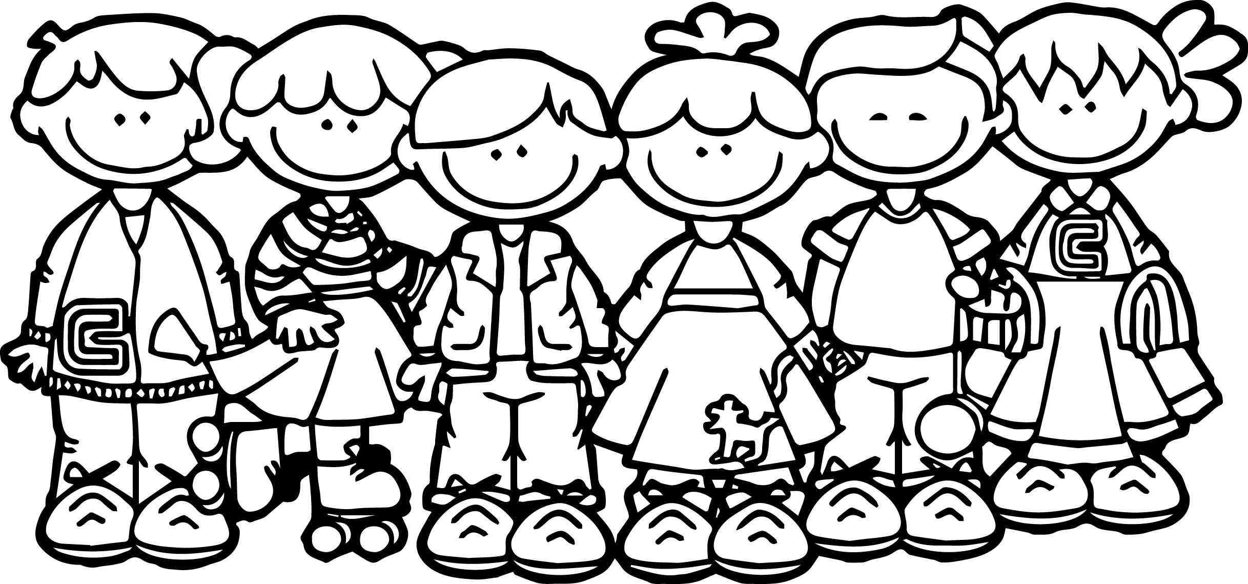 Children Coloring Pages Page Printable In Snazzy Print Kids 2435x1139 Children Coloring Pages Page Printable In Snazzy Print Kids