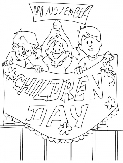 420x556 14 November Children Day Coloring Pages Coloring Pages