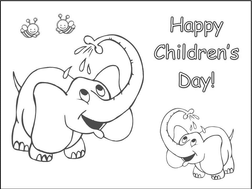 960x720 Childrens Day Coloring Pages Children's Day Coloring Pages Kids