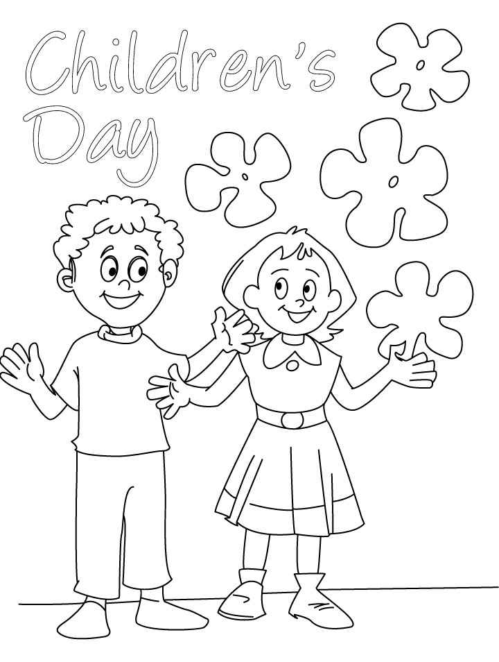 720x954 Children Day Coloring Pages For Kids Coloring Pages
