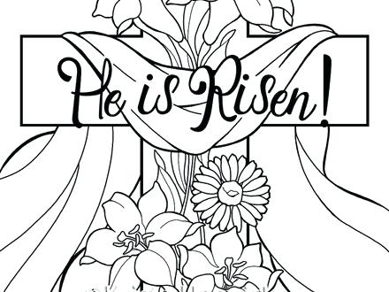 Easter Coloring Pages For Preschoolers He Is Risen 2 Coloring 440x330 Easter Coloring Pages For Preschoolers He Is Risen 2 Coloring