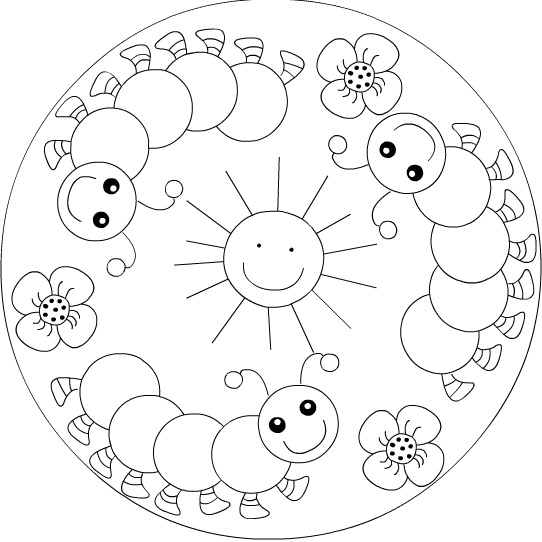 Mandala Coloring Pages Kids Mandala Printable Coloring Pagesfree 542x542 Mandala Coloring Pages Kids Mandala Printable Coloring Pagesfree