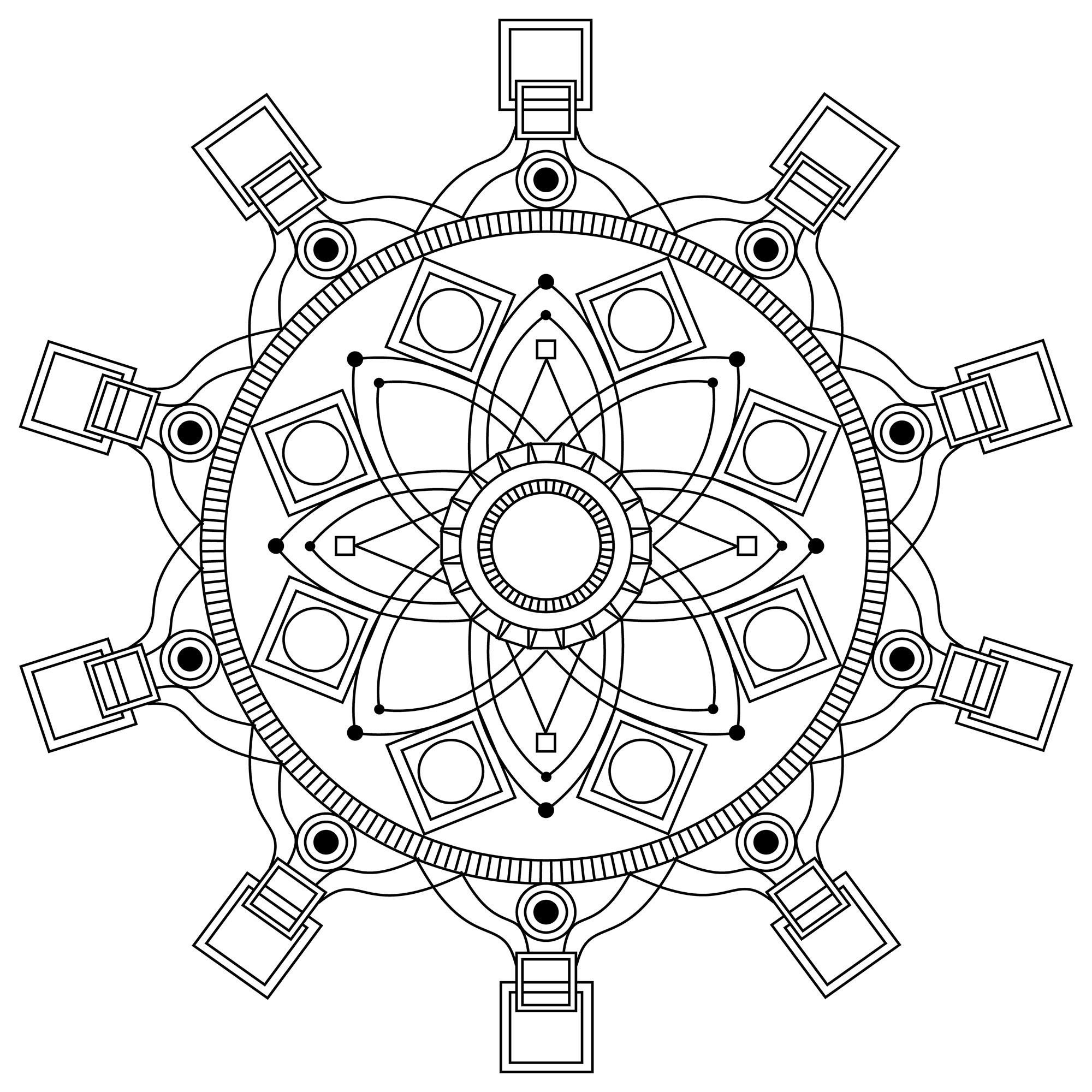 Mandalas To Color For Children Mandalas 2000x2000 Mandalas To Color For Children Mandalas