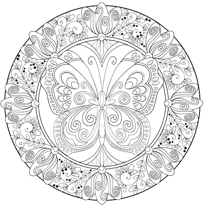 Really Hard Mandala Coloring Pages Mandala Coloring Pages For Kids 650x655 Really Hard Mandala Coloring Pages Mandala Coloring Pages For Kids
