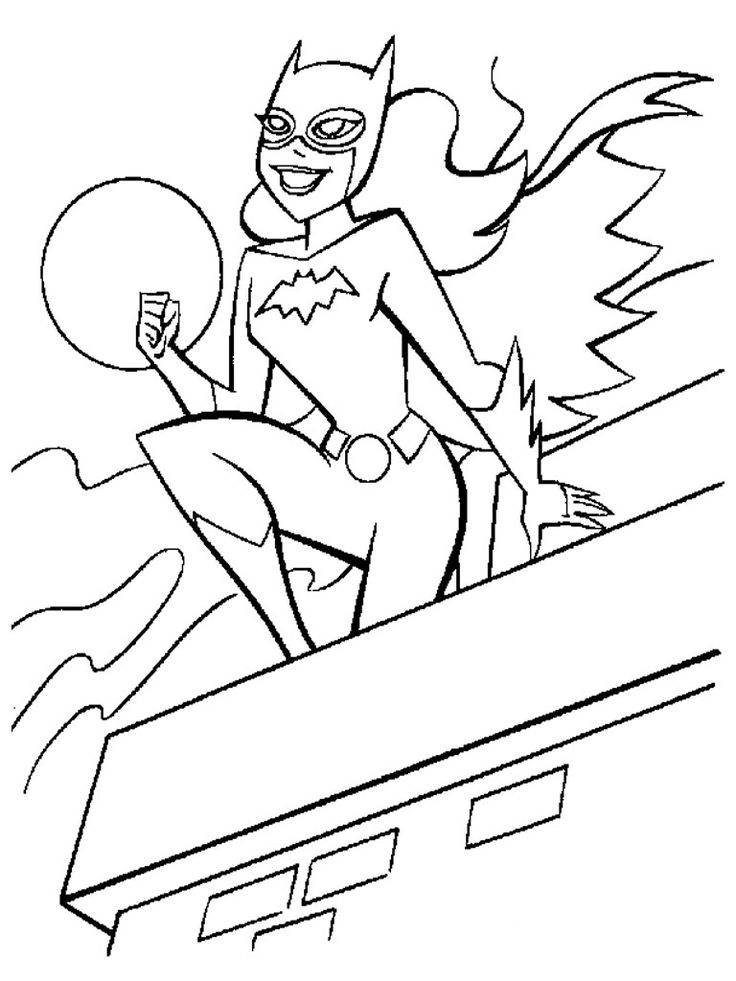 Childrens Superhero Coloring Pages
