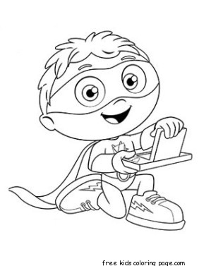 282x377 Free Printable Superhero Coloring Pages For Kidsfree Printable