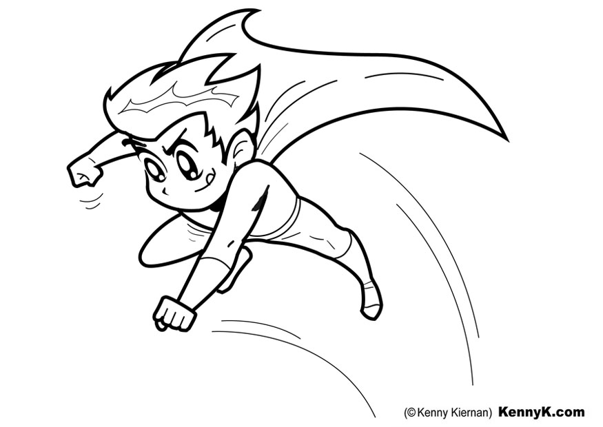 875x620 Cartoon Superheroes Coloring Pages Download And Print For Free