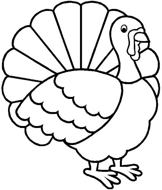 Children's Thanksgiving Coloring Pages Free 520x609 Children's Thanksgiving Coloring Pages Free