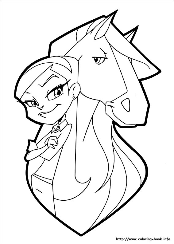 Horseland Coloring Picture Coloring Coloring Books 567x794 Horseland Coloring Picture Coloring Coloring Books