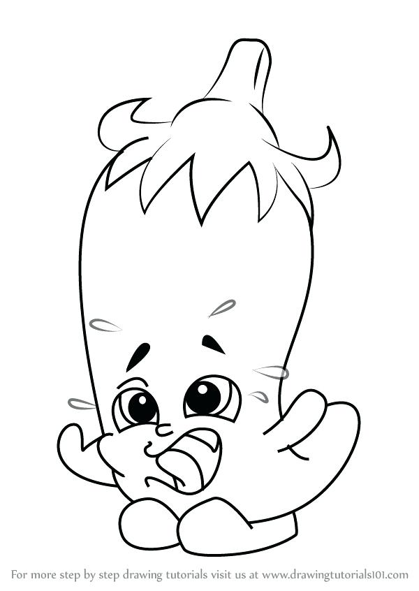 600x846 Shopkins Printables Coloring Silly Chili Printable Shopkins