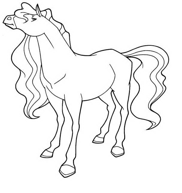 608x647 Sensational Design Horseland Coloring Pages Scarlet Calypso Pepper