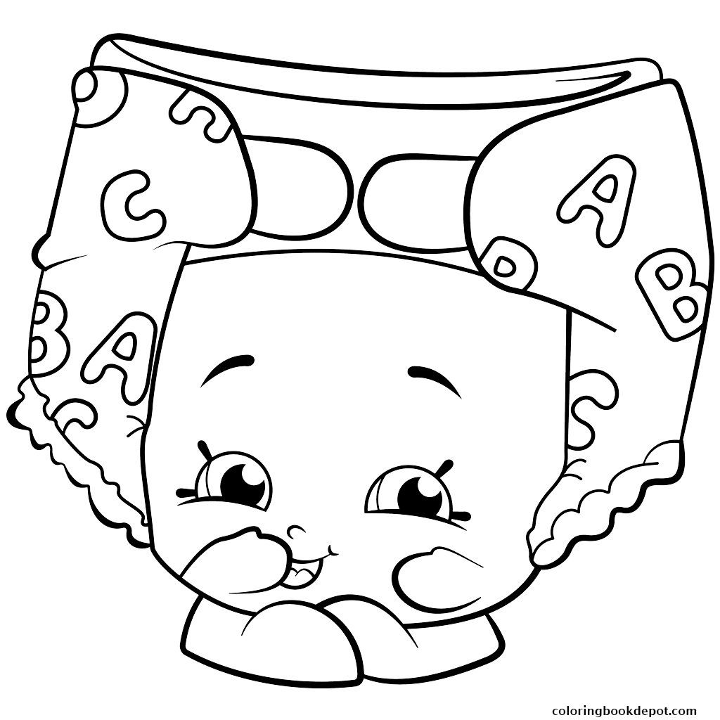 1024x1024 Shopkins Silly Chili Coloring Page Free 8