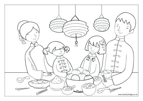 China Coloring Pages Obsession China Coloring Pages New Year 460x325 China Coloring Pages Obsession China Coloring Pages New Year
