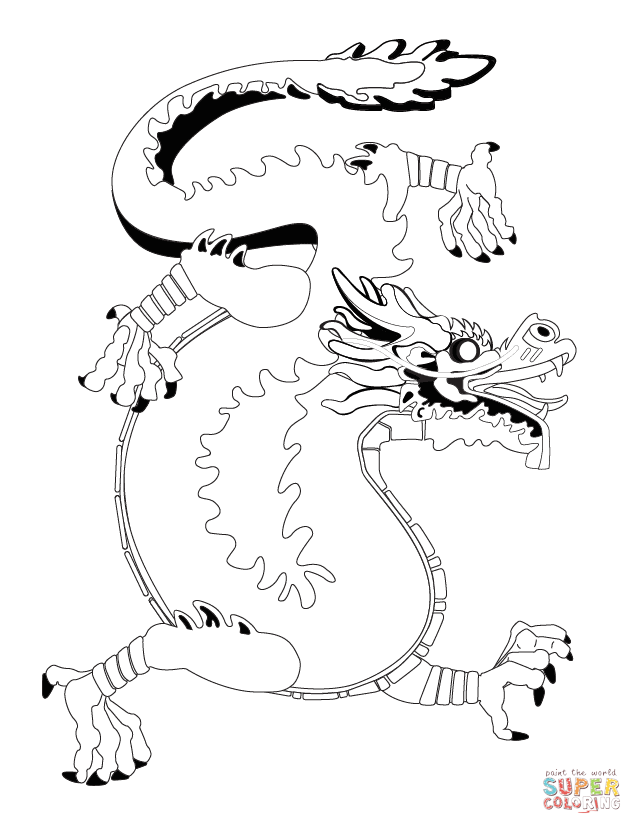 642x834 Chinese Coloring Pages
