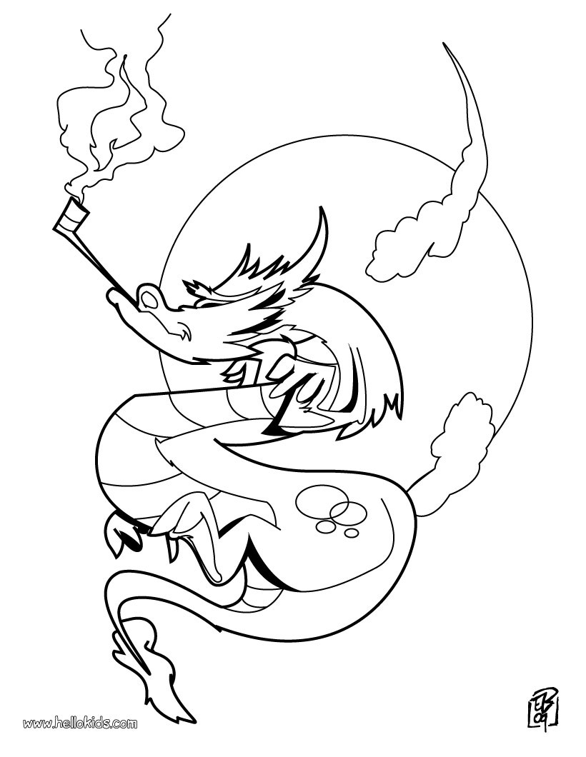 820x1060 Chinese New Year Coloring Pages