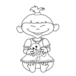 Multicultural Coloring Pages 300x300 Multicultural Coloring Pages