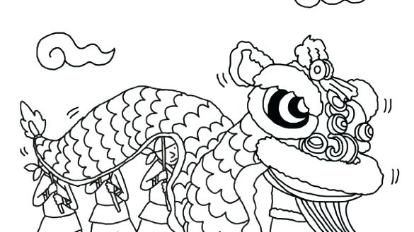 585x329 Chinese New Year Year Of The Monkey Coloring Page Good New Year
