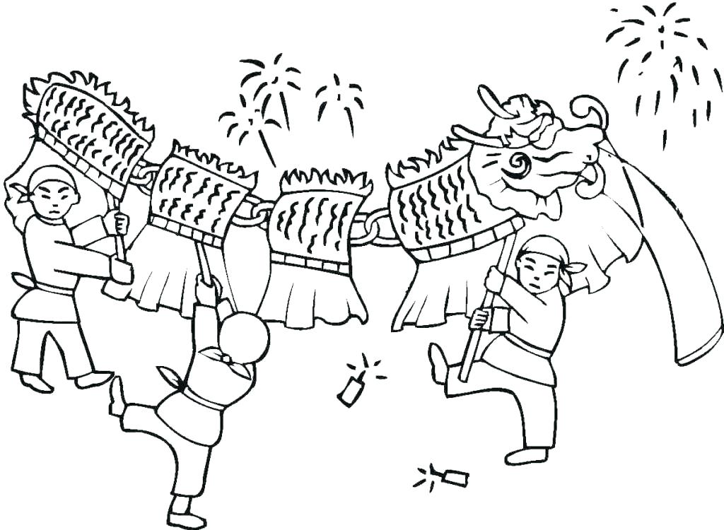 1024x750 Free Printable Chinese New Year Coloring Pages