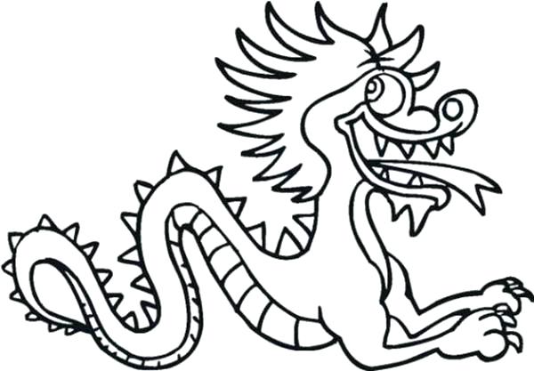 Chinese Dragon Coloring Pages Icontent 600x417 Chinese Dragon Coloring Pages Icontent