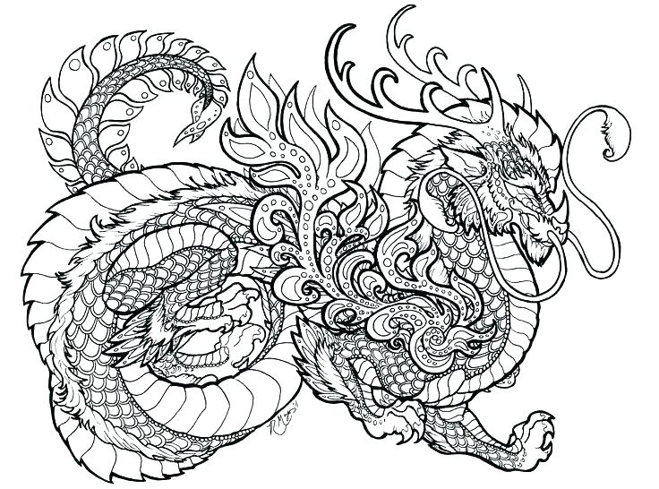 736x546 Chinese New Year Coloring Pages New Year Animals Free Chinese