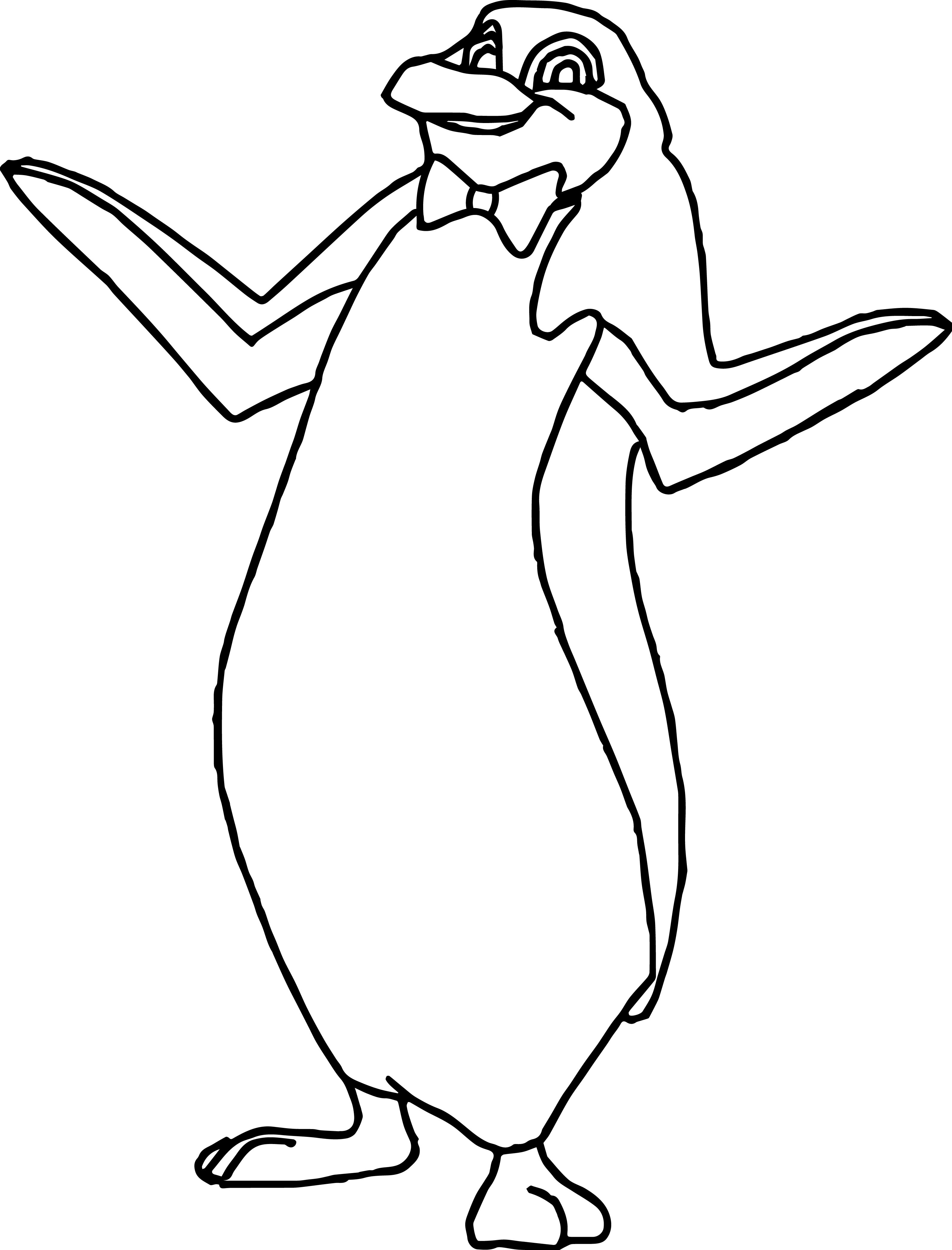 Chinstrap Penguin Coloring Page at GetColorings.com | Free printable ...