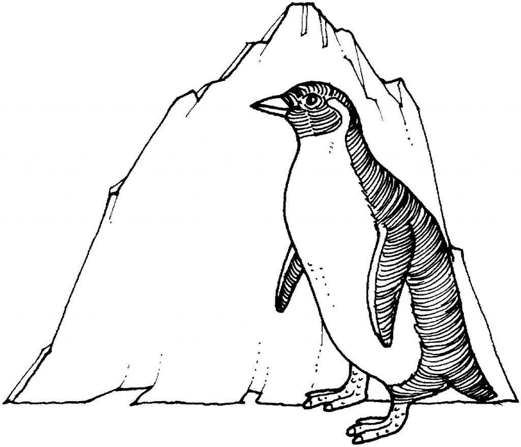 1024x879 Penguin Coloring Pages Of General Pittsburgh Penguins Page