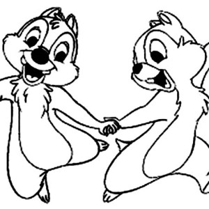 Chip And Dale Coloring Page For Kids Coloring Sun 300x300 Chip And Dale Coloring Page For Kids Coloring Sun