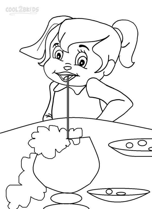 Printable Chipettes Coloring Pages For Kids Cool2bkids 600x825 Printable Chipettes Coloring Pages For Kids Cool2bkids