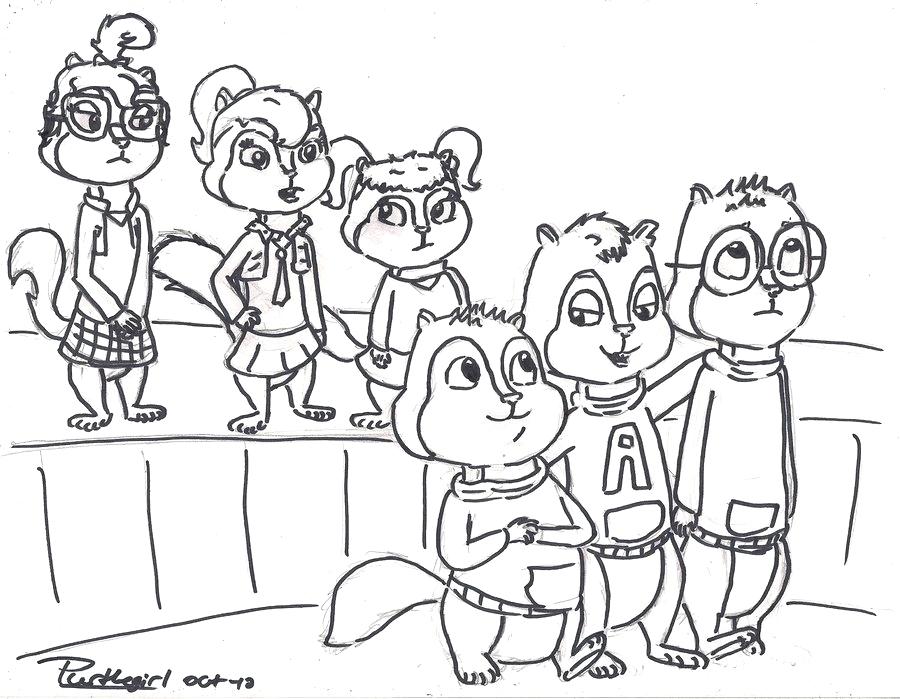 The Chipettes Coloring Pages By Chipmunks Brittany Coloring 900x699 The Chipettes Coloring Pages By Chipmunks Brittany Coloring