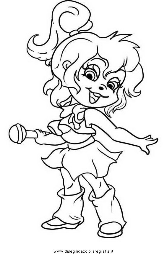 Alvin And The Chipmunks And The Chipettes Coloring Pages Image 565x860 Alvin And The Chipmunks And The Chipettes Coloring Pages Image