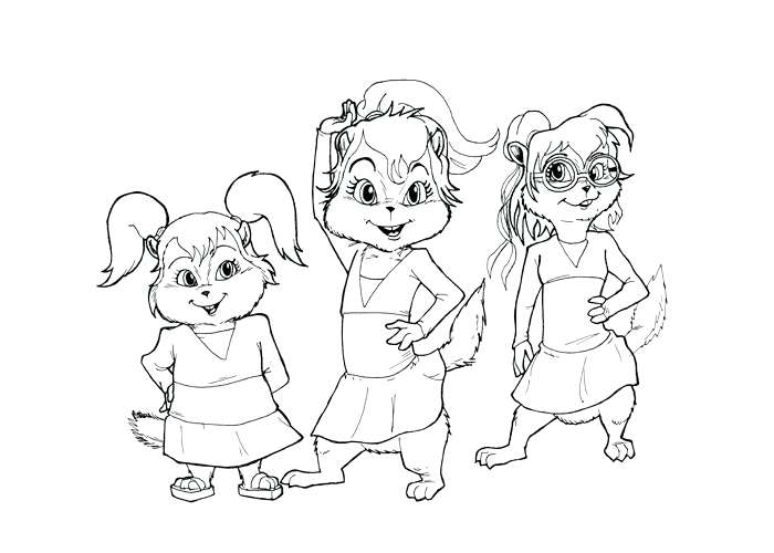 Chipettes Coloring Pages Coloring Pages And Chipettes Colouring 700x500 Chipettes Coloring Pages Coloring Pages And Chipettes Colouring