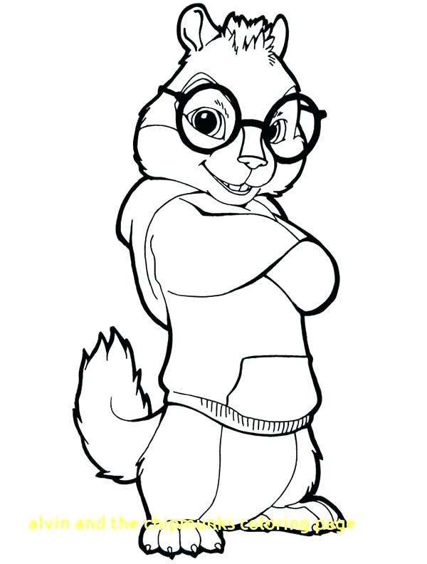 600x792 Chipmunk Coloring Page The Coloring Pages And The Chipmunks