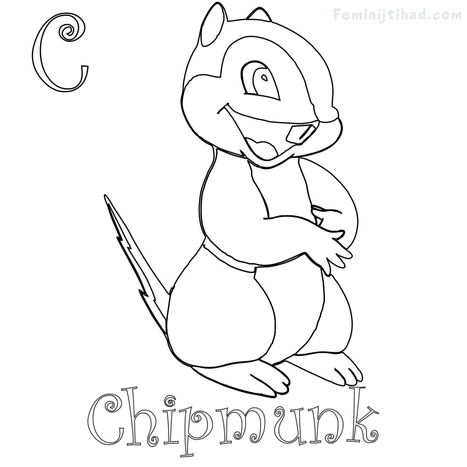1575x1575 Chipmunk Coloring Pages To Print Coloring Pages For Kids
