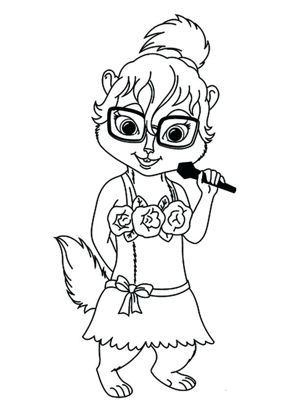 595x842 And The Chipmunks Coloring Pages And The Chipmunks Coloring Pages