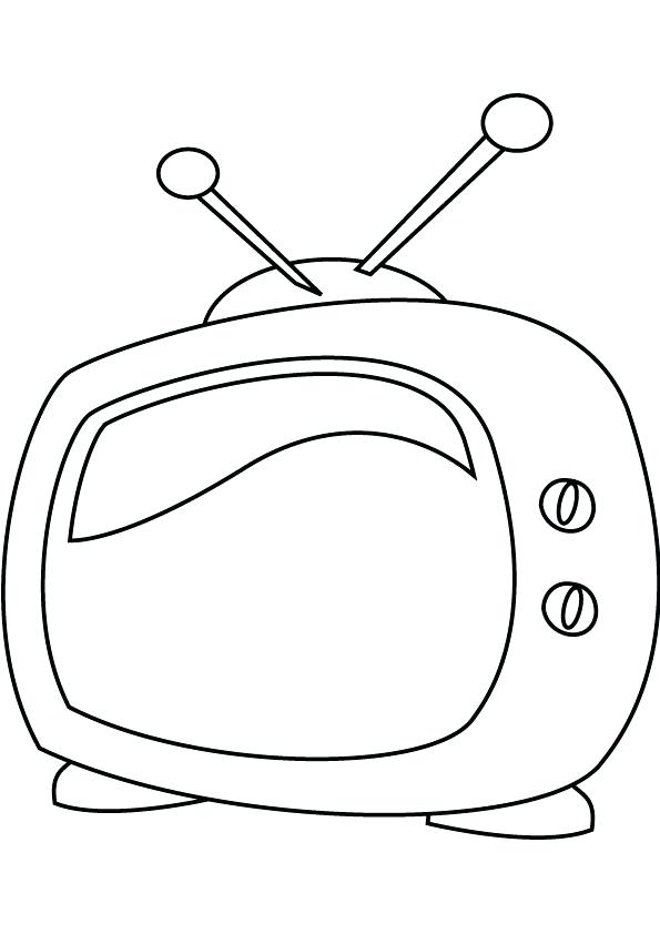 Tv Coloring Pages Coloring Page Printable Pages For Kids Family 595x842 Tv Coloring Pages Coloring Page Printable Pages For Kids Family