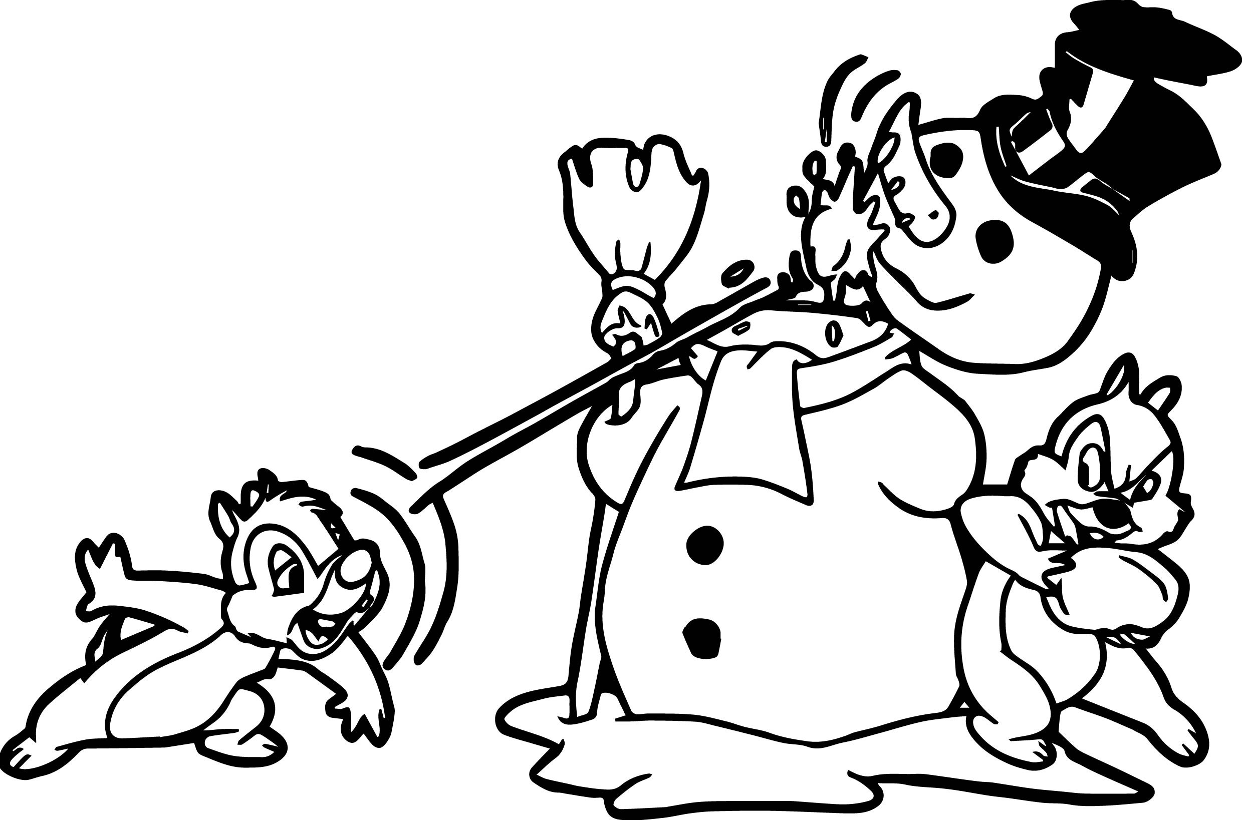 Chip And Dale Coloring Pages For Kids Fresh Chip Dale Snow Man 2479x1638 Chip And Dale Coloring Pages For Kids Fresh Chip Dale Snow Man
