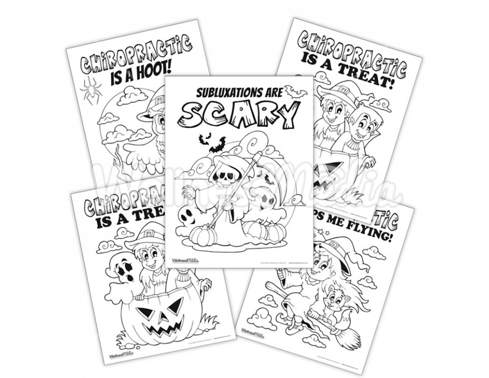 Chiropractic Coloring Books 1000x773 Chiropractic Coloring Books