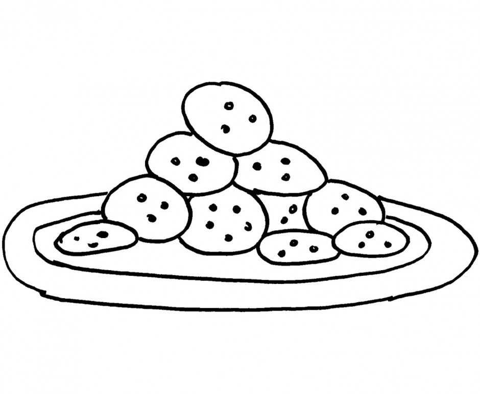 Cookie Coloring Pages 940x773 Cookie Coloring Pages