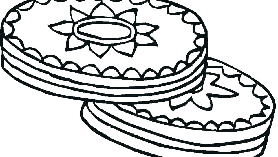 Gingerbread Cookie Coloring Page 960x544 Gingerbread Cookie Coloring Page