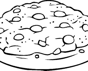 Chocolate Chip Cookie Coloring Page Clipart Panda 360x290 Chocolate Chip Cookie Coloring Page Clipart Panda