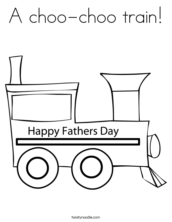 685x886 A Choo Choo Train Coloring Page