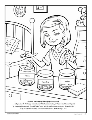320x416 Lesson 33 I Can Pay Tithing Primary 2 Choose The Right A Money