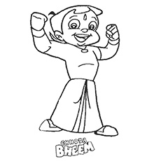 230x230 Top 25 Free Printable Chota Bheem Coloring Pages Online