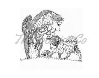 Chow Chow Coloring Page Amp Line Art Print From Thecoloristshop 340x270 Chow Chow Coloring Page Amp Line Art Print From Thecoloristshop