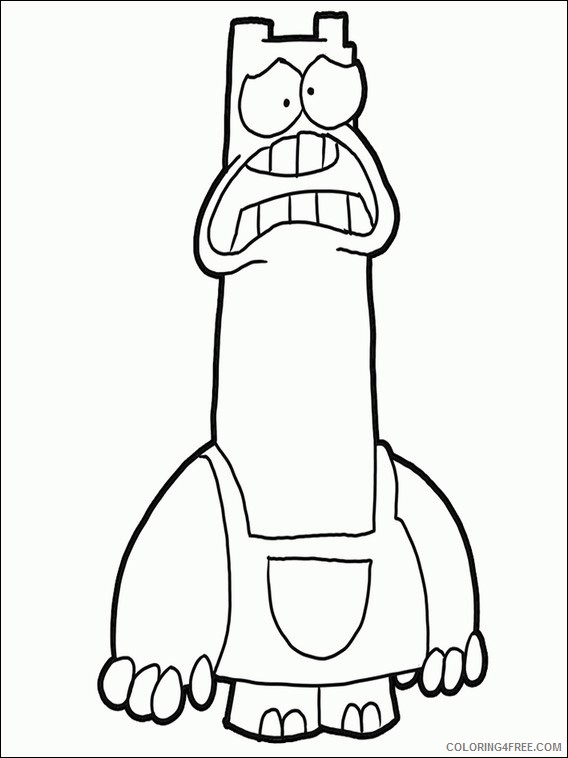 568x758 Chowder Coloring Pages Printable Coloring4free