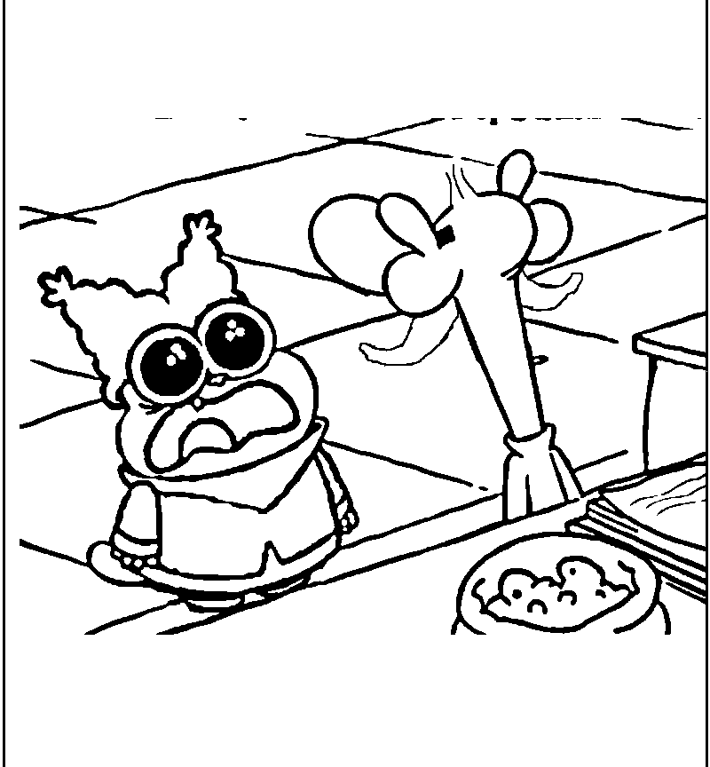 800x864 Chowder Printable Colorings Adults Picnic Baskets Coloring Pages