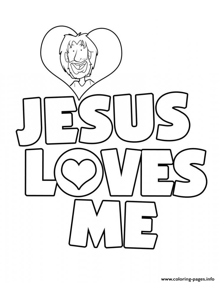 Jesus Loves Me Coloring Pages Printable 742x960 Jesus Loves Me Coloring Pages Printable